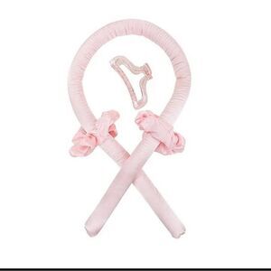 Heatless Hair Curlers, Curling Rod With Hair Clip and Scrunchies Included, Light